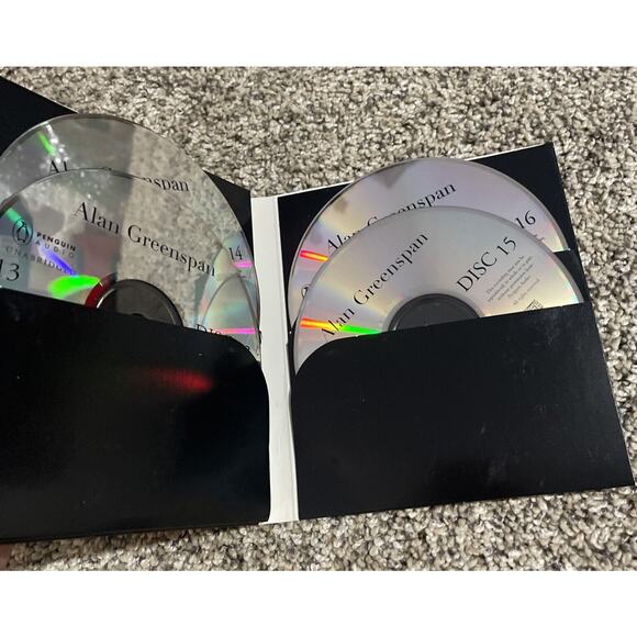 Age of Turbulence : Adventures in a New World by Alan Greenspan Audiobook 2007 - Picture 8 of 8